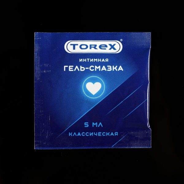 Гель-смазка «Torex» классическая, 5 мл саше