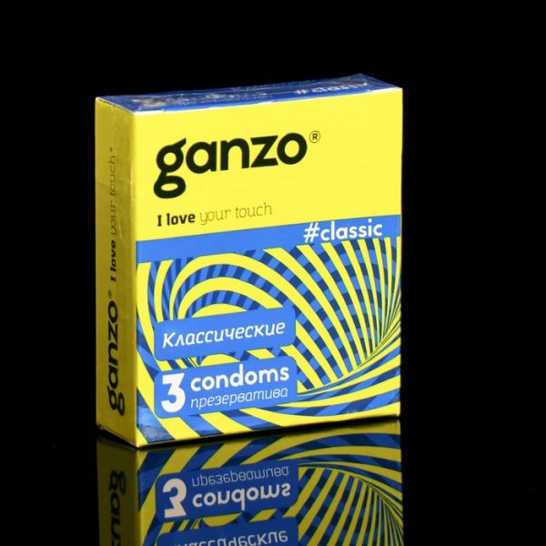 Презервативы «Ganzo» Classic, классические, 3 шт